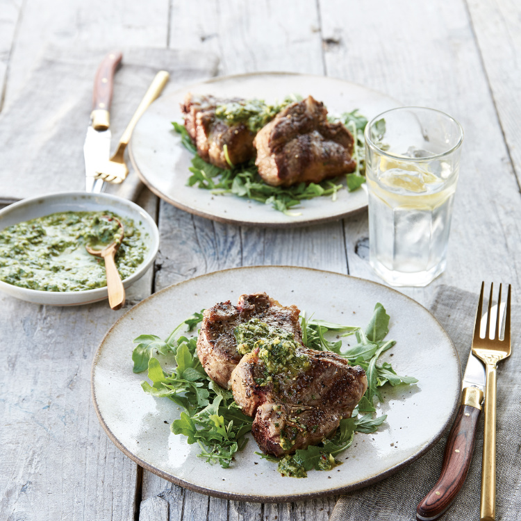 Norway 124  Lammkoteletts Mit  Salsa  Verde  Cmyk[816540]